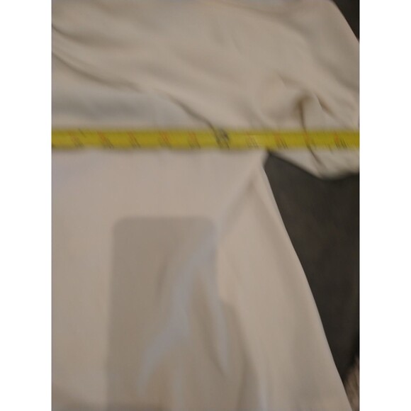 Veronicam Cold Shoulder Blouse Cream Xs boho Cottage Core Feminine - Picture 8 of 8